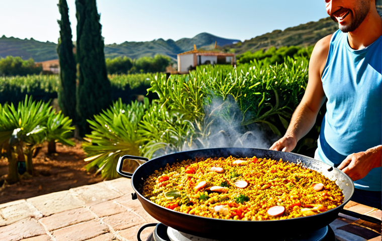 세대 간 요리 교실 운영 아이디어 - "A vibrant and bustling tapas bar in Seville, Spain, late afternoon. Patrons are enjoying tapas and ...