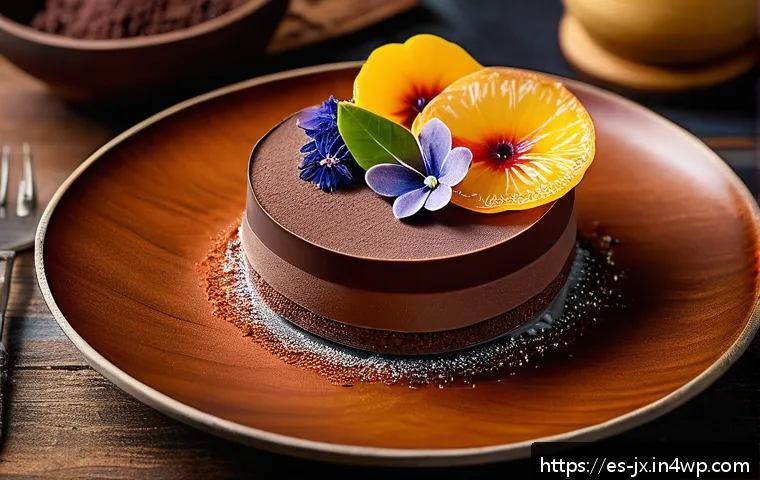 전통 식문화의 현대적 적용 방법 - A modern culinary scene showcasing a beautifully plated dish that combines traditional Latin America...